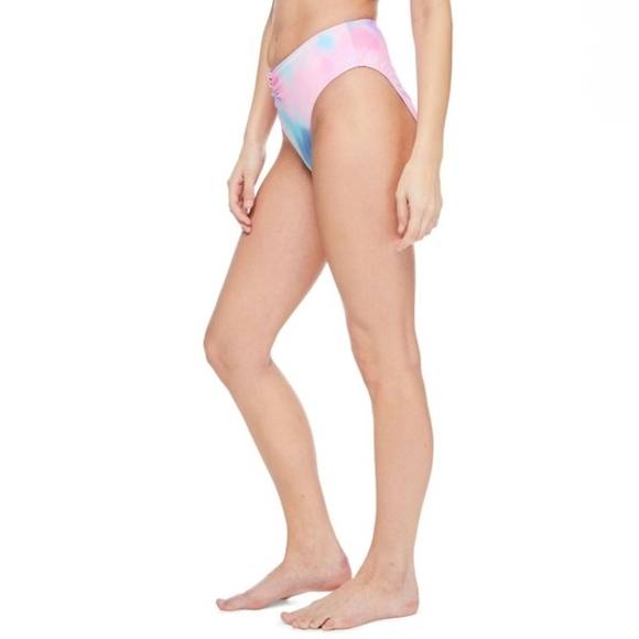 ❤️ No Boundaries Swim Bottoms Pink Tie Dye Bikini Bottoms Various Sizes NWT - Picture 2 of 8